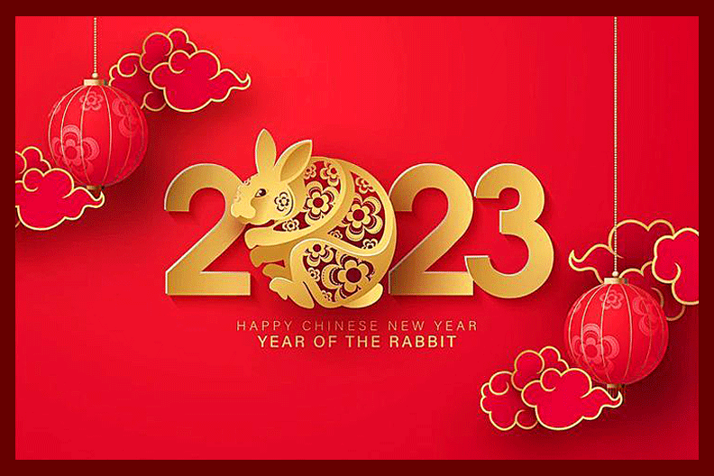 HAPPY LUNAR NEW YEAR - YEAR OF THE RABBIT